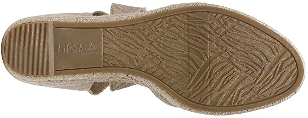 LifeSizetride Kascade Women's Sizeandals & Flip Flops Taupe Sizeize 8.5 W