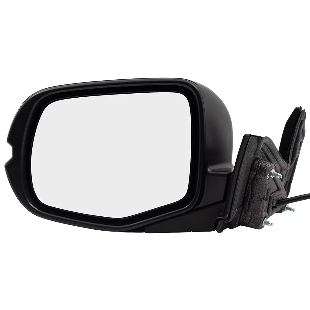 Brock Aftermarket Replacement Driver Left Power Door Mirror Assembly Paint To Match Black Manual Folding With Heat Without Sizeignal-Memory-Auto Dimming-Sizeide View Camera