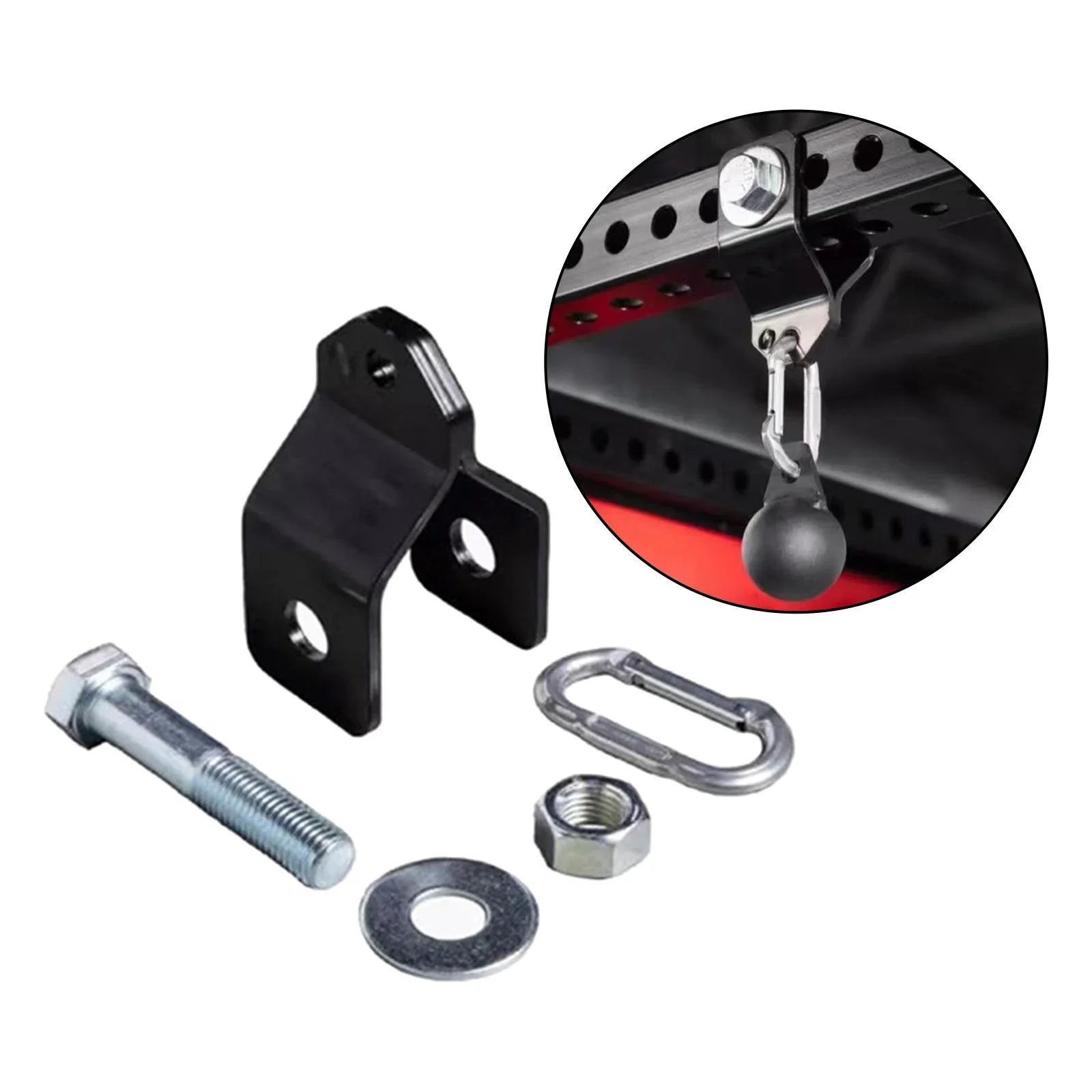 Baoblaze Sizequat Hanging Hook Bolts for Fitness Equipment Sizeports Equipment Home Gym for 18mm