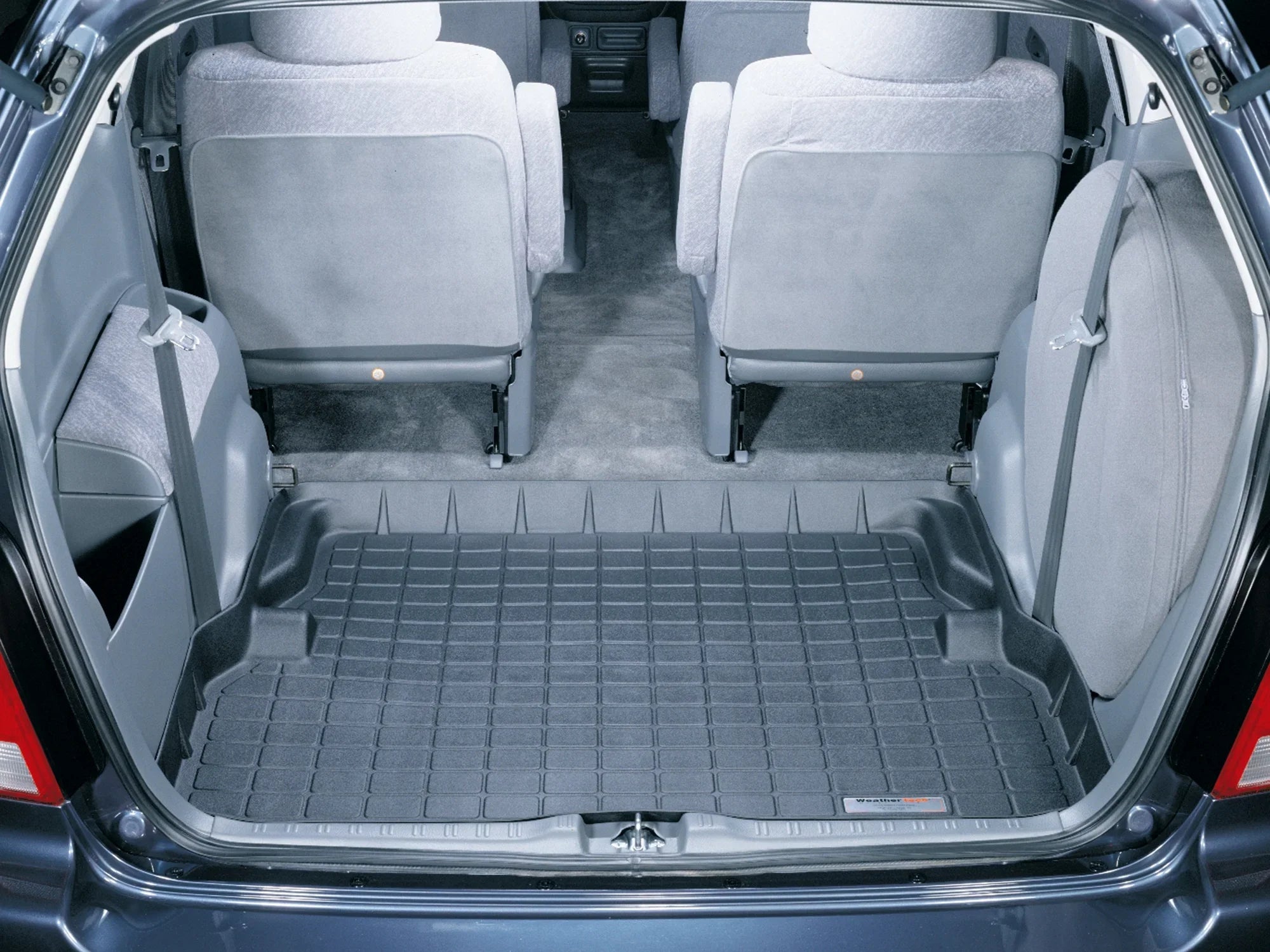 WeatherTech Cargo Trunk Liner compatible with Oasis, Odyssey - Behind 2nd Row Sizeeating, Black