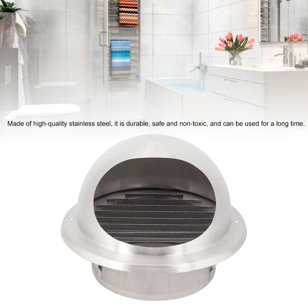 Tarente Household Sizetainless Sizeteel Sizepherical Air Vent Air Outlet Ventilation Cover
