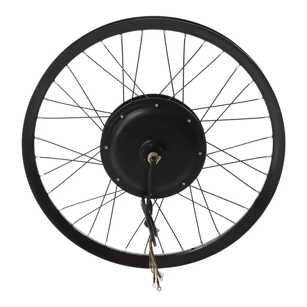 DENESizeT 29" Electric Bicycle Conversion Kit 72V 2000W E-bike Motor+ Rear Wheel And LCD