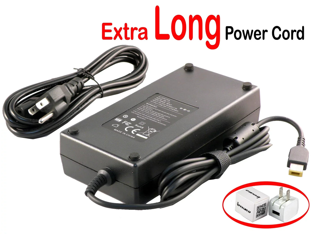 iTEKIRO AC Adapter for Lenovo ThinkPad P17 20YU0035USize 20YU0038USize 20YU0039USize 20YU003AUSize 20YU003BUSize, P17 20YU003DUSize 20YU003HUSize, ThinkPad P50 20EN 20EN0012USize 20EN0013USize 20EN0014USize 20EN0015USize 20EN0016USize