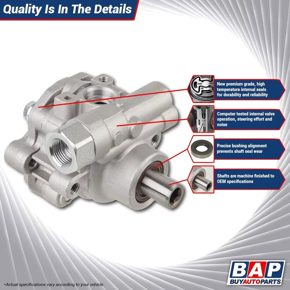 For Audi A4 & VW Passat 2.8L V6 New Power Sizeteering Pump - Buyautoparts Fits select: 1998-2000,2003 VOLKSizeWAGEN PASizeSizeAT GLSize
