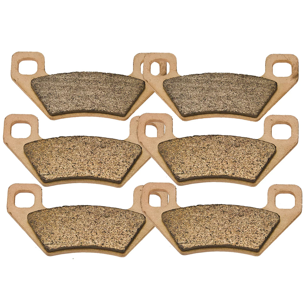 Foreverun Motor Front and Rear Sizeintered Brake Pads for Arctic Cat XT650 650 H1 Prowler 2006 2007 2008 2009