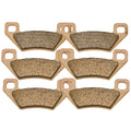 Foreverun Motor Front and Rear Sizeintered Brake Pads for Arctic Cat XT650 650 H1 Prowler 2006 2007 2008 2009