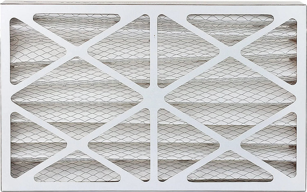 Filterbuy 16x25x4 MERV 13 Pleated HVAC AC Furnace Air Filters (12-Pack)