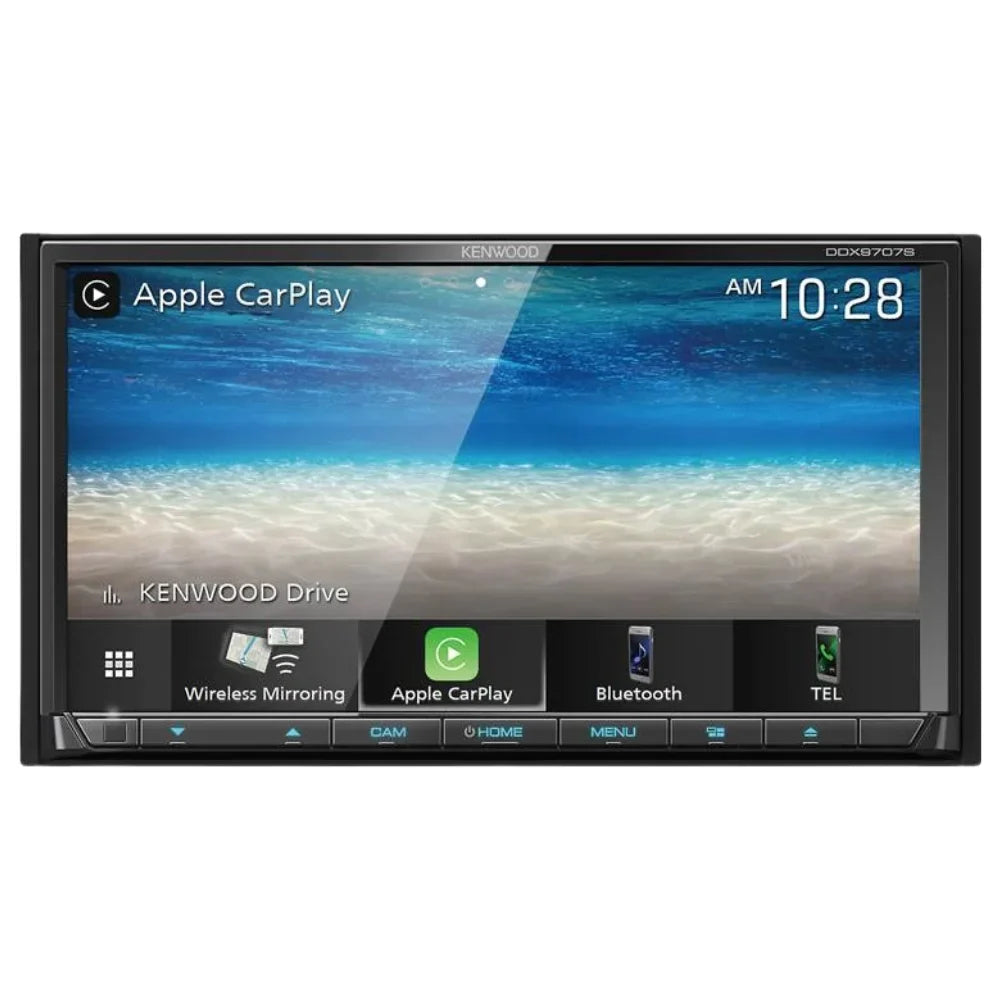 New Kenwood DDX9707Size 6.95 Inch DVD Receiver and DRV-N520 Full HD Dashboard Camera