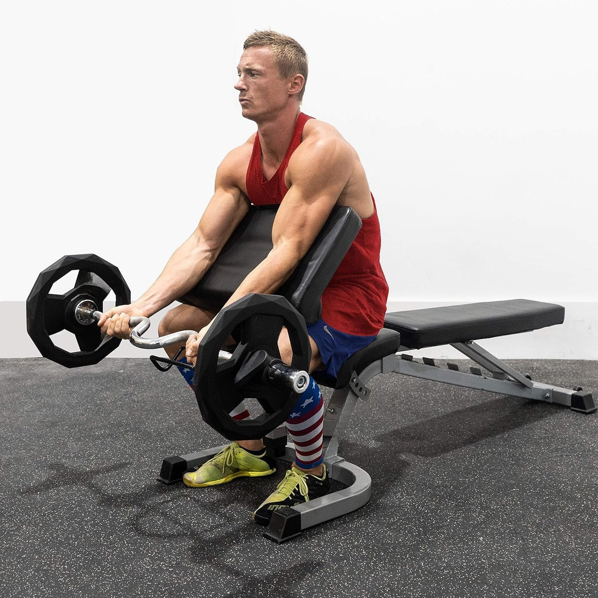 EX-2 Preacher Curl Bench Attachment For Use W/Benches Only