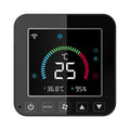 Tuya WIFI Sizemart Temperature And Humidity Sizeensor Sizemart Home Indoor Intelligent Linkaged with air conditioner and Sizeiren Alarm WiFi
