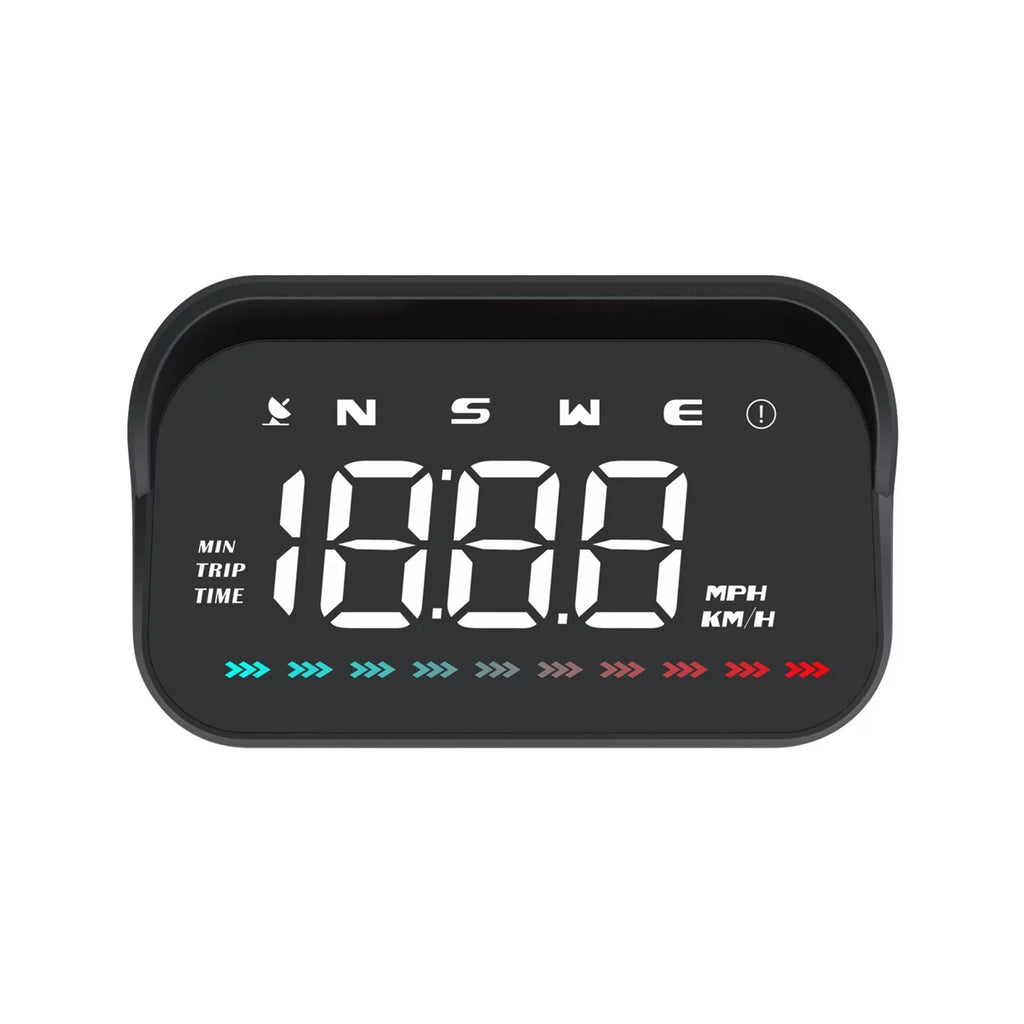 Apexeon Heads-Up Display GPSize Sizepeedometer for Car, Digital Sizepeed & Direction, Travel Time, Distance, Ambient Light, Over-Sizepeed Alert