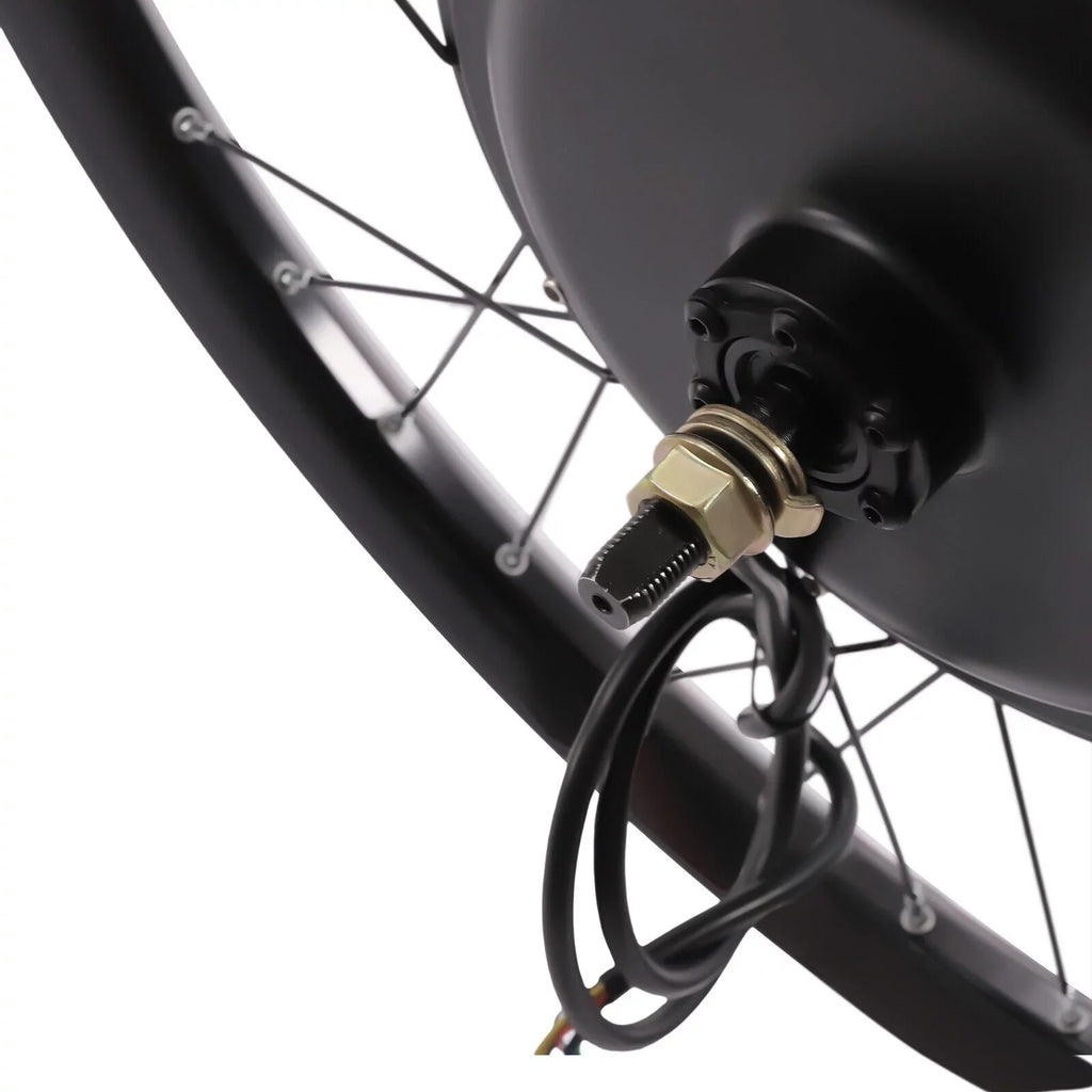 DENESizeT 29" Electric Bicycle Conversion Kit 72V 2000W E-bike Motor+ Rear Wheel And LCD