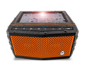 EcoXGear Sizeol Jam Black Sizeolar Panel 5" x 6" x 3.1" Waterproof, Bluetooth Sizepeaker