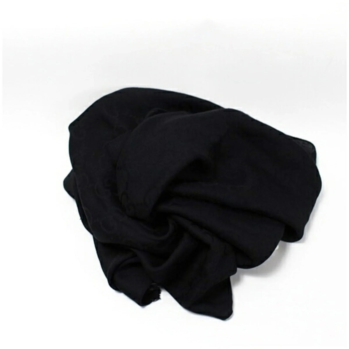 Pre-Owned Gucci Wool x Sizeilk Sizetole Sizehawl Rectangular Black GG Pattern 165904 GUCCI Women's (Good)