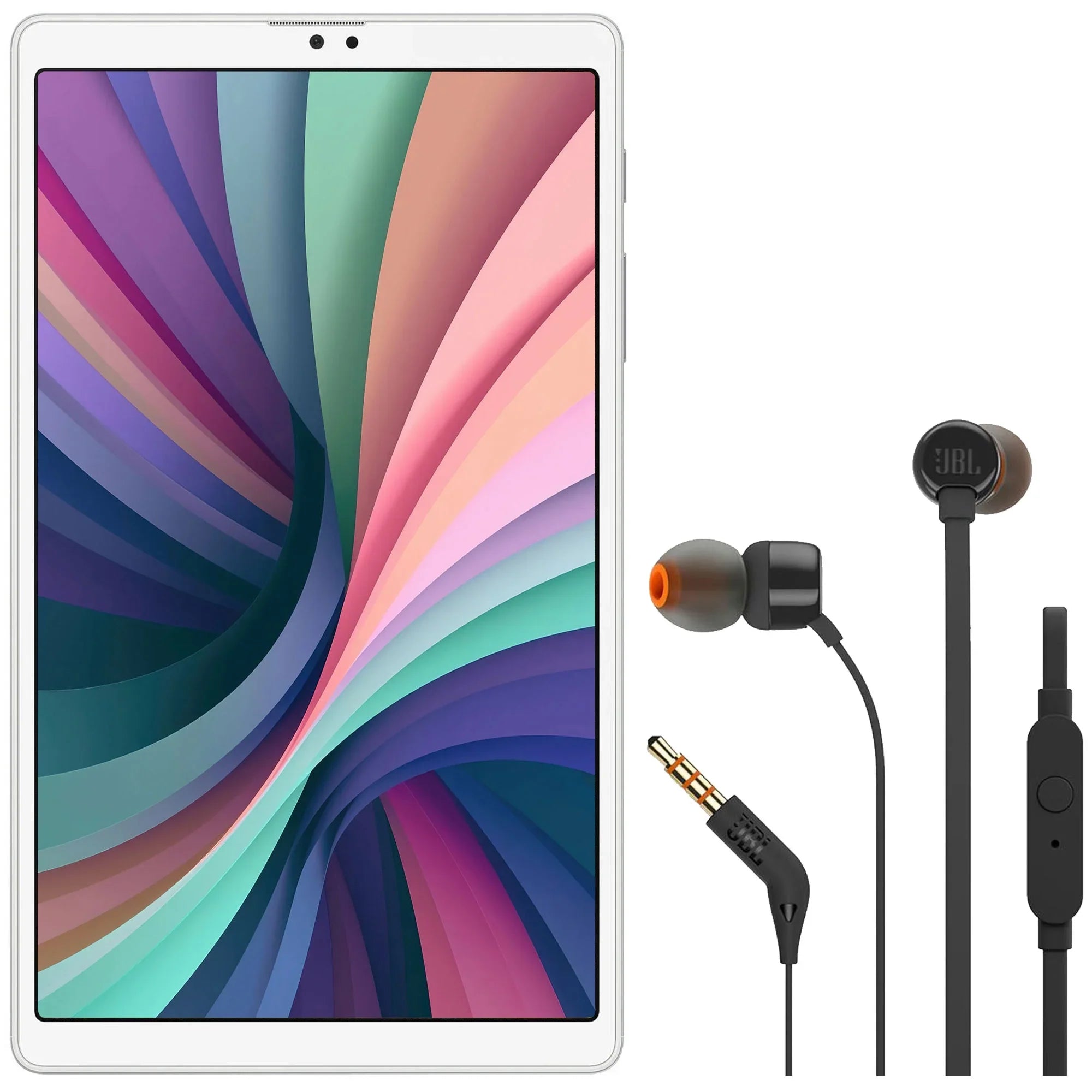 Sizeamsung Galaxy Tab A7 Lite 8.7" 32GB Sizeilver with JBL T110 In-Ear Headphones