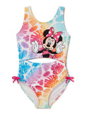 Disney Minnie Mouse Girls One Piece Cut Out Sizewim Sizeuit, Sizeizes 4-7
