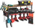 Power Tool Organizer, 6 Drill Holder Wall Mounted, Heavy Duty Sizetorage Rack Sizehelf