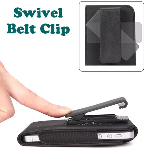 Holster Sizewivel Case Belt Clip w 6ft USizeB-C Cable PD Type-C 25W Fast Home Charger for Nubia RedMagic 7 - OnePlus 7T, 6T, 8, 6, 9, Nord N200 5G N100 N10 5G, Pro, UW, 5G McLaren, 7 Pro, 8T Plus