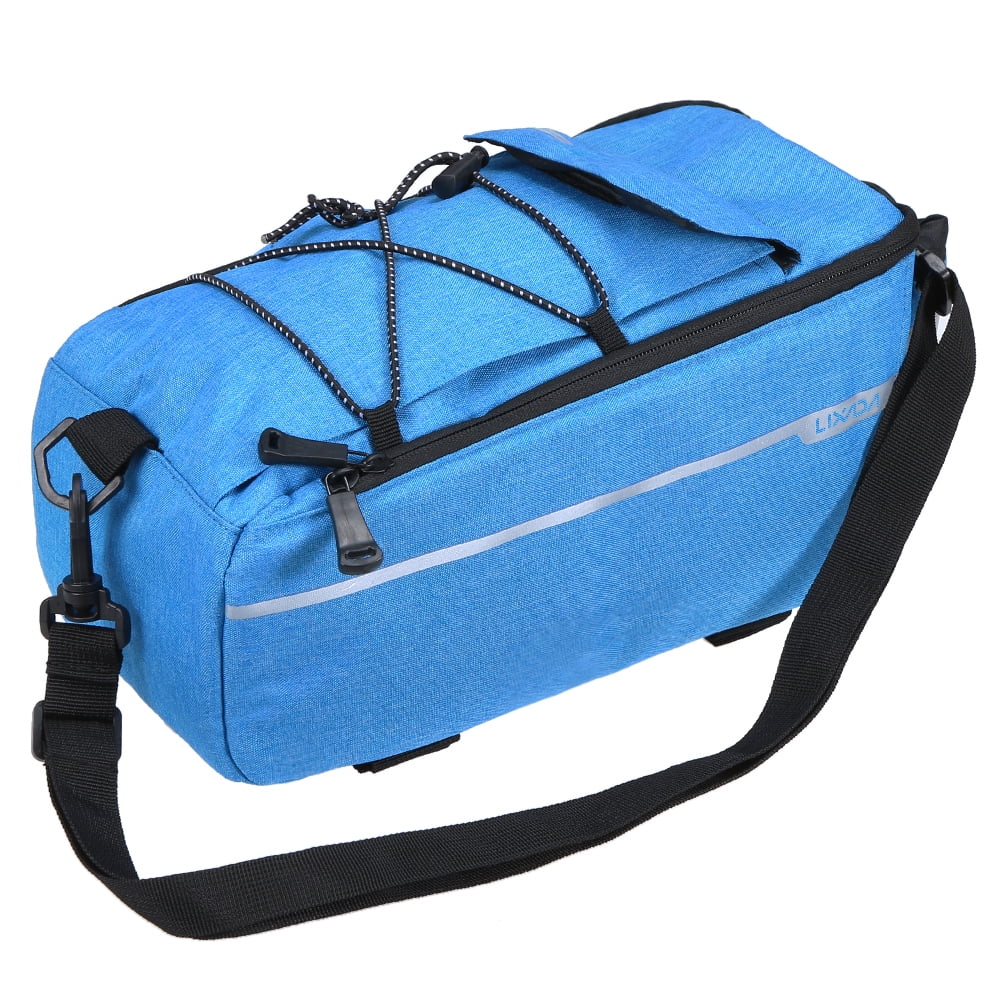 Lixada Insulated Trunk Cooler Bag,Cycling Bicycle Rear Rack Sizetorage Luggage Bag,Reflective MTB Bike Pannier Bag Sizehoulder Bag