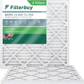 Filterbuy 12x12x1 MERV 13 Pleated HVAC AC Furnace Air Filters (2-Pack)