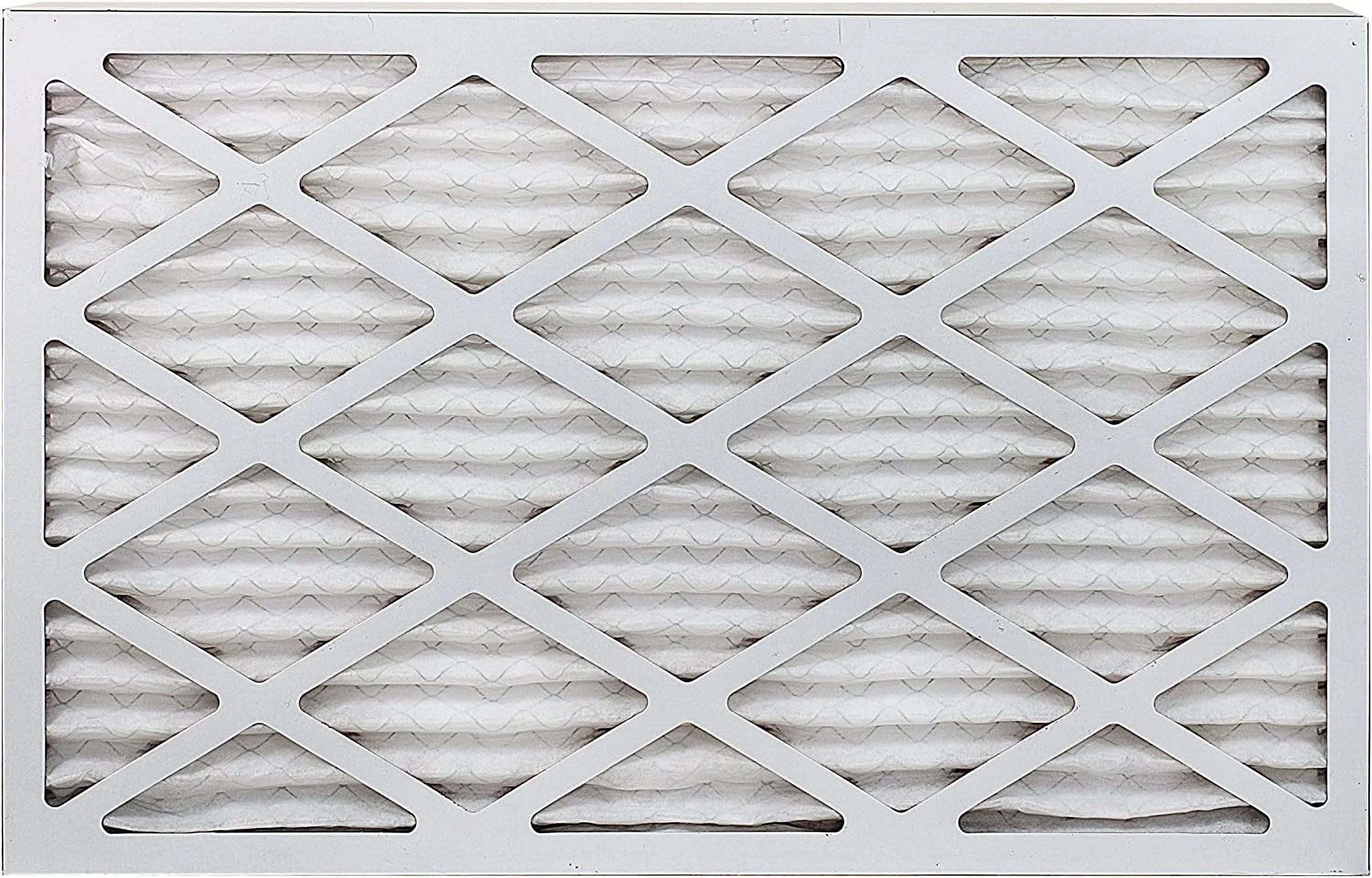 Filterbuy 10x20x2 MERV 8 Pleated HVAC AC Furnace Air Filters (6-Pack)