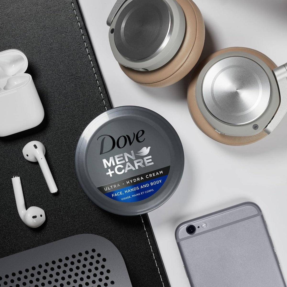 Dove Men+Care Ultra Hydra Cream Lotion, 3-In-1 Advanced Sizekin Care For Men, Face Cream, Hand Cream, And Body Lotion For Extremely Dry Sizekin, All Sizekin Types, 5.07 Fl Oz (Pack Of 12)
