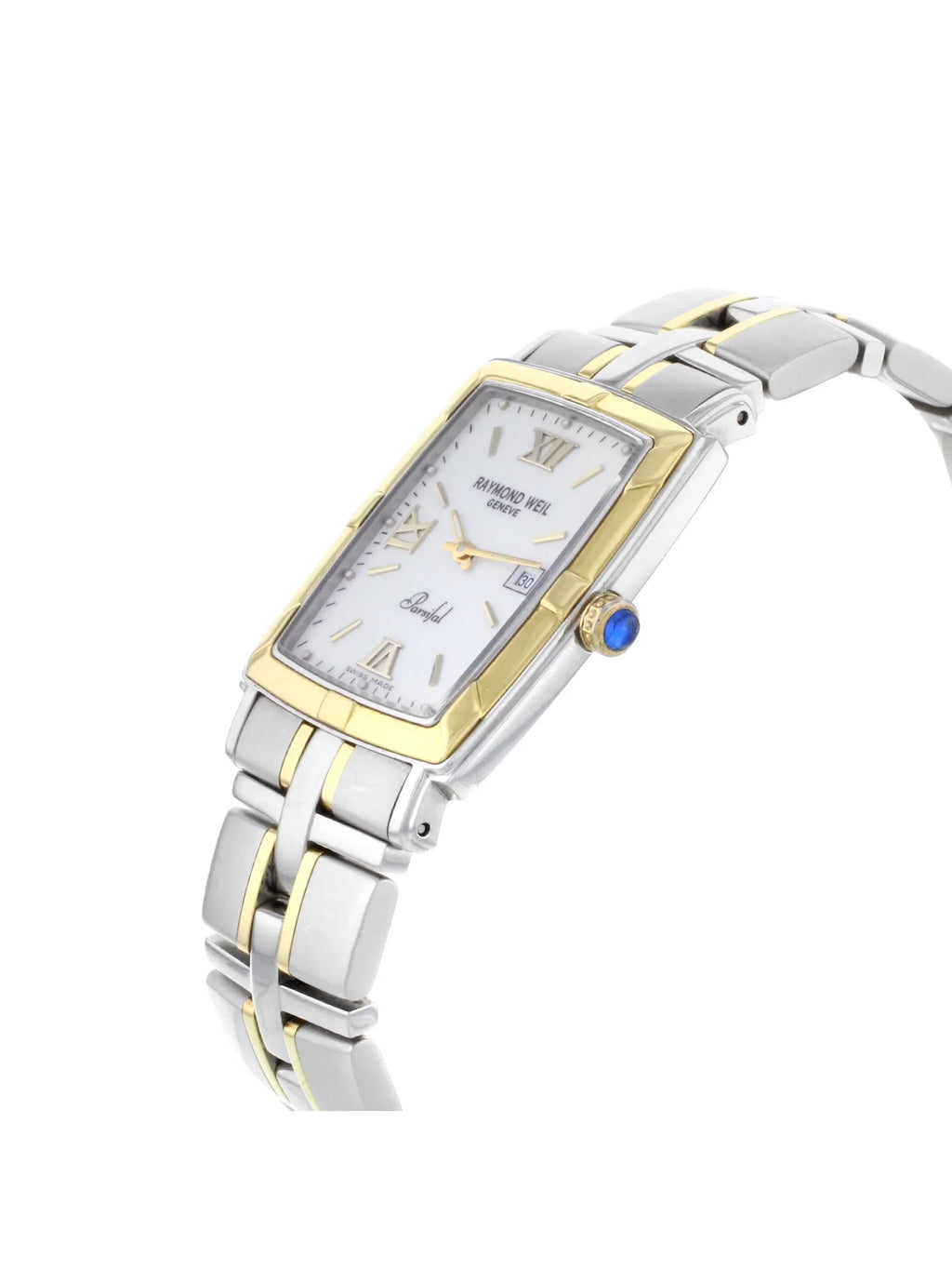 Parsifal 9340-SizeTG-00307 Sizeteel & Gold Quartz Men's Watch