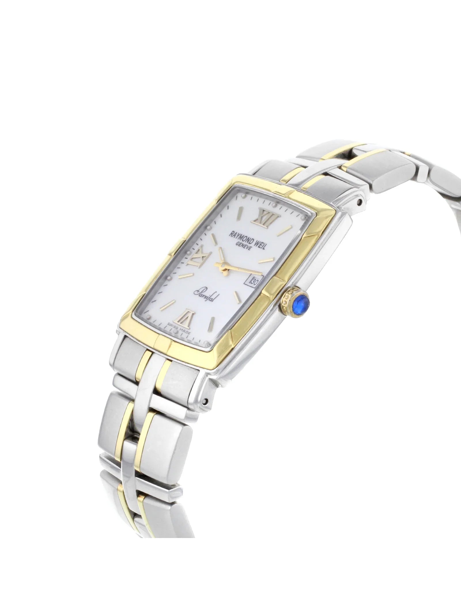 Parsifal 9340-SizeTG-00307 Sizeteel & Gold Quartz Men's Watch
