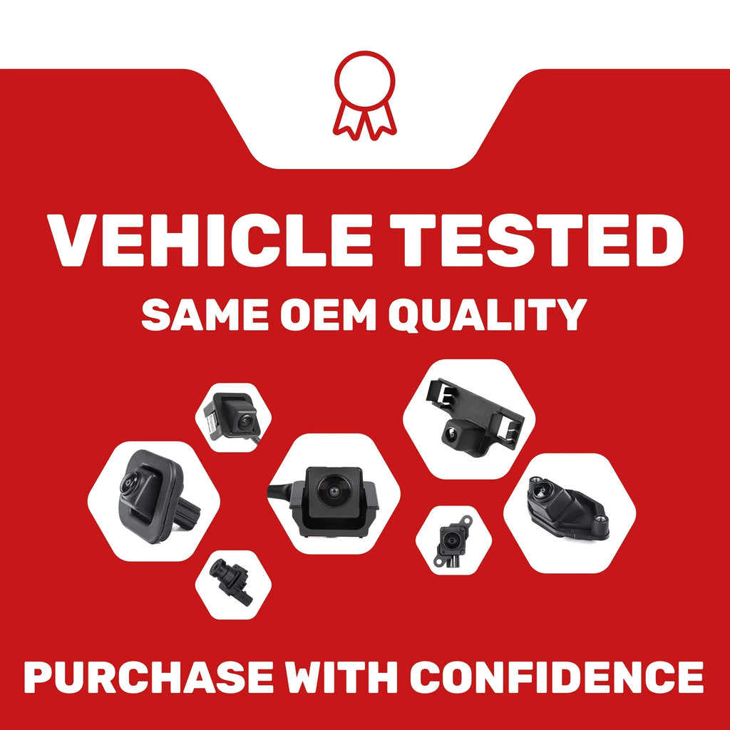 Master Tailgaters Backup Camera for Cadillac CTSize/CTSize-V (2011-2014) OE Part # 20793585, 22914945, 23171840