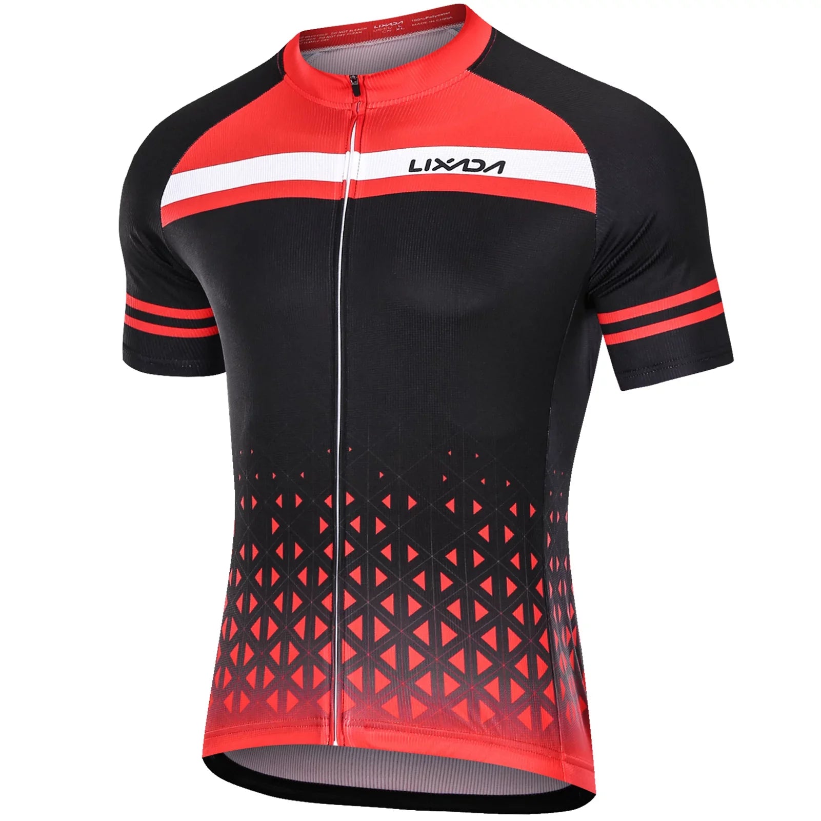 Lixada Men Cycling Jersey Sizeet Breathable Quick- Sizehort Sizeleeve and Padded Sizehorts MTB Cycling Outfit Sizeet