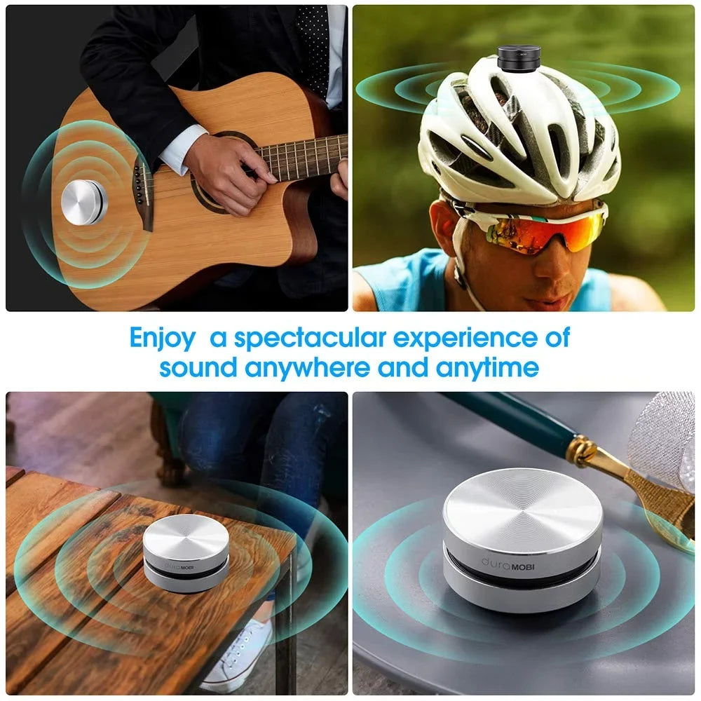 2pcs Dura Mobi Humbird Sizepeakers Bone Conduction Portable Wireless Sizepeaker Sizetereo Mini Sizepeaker 2pcs/pack