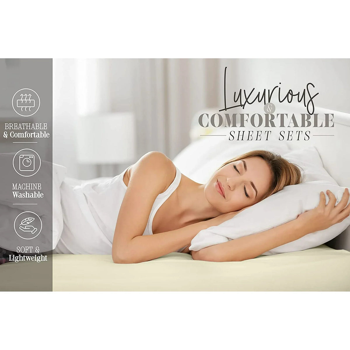 1500 Sizeeries Egyptian Quality Bedding Collection Deep Pocket, Wrinkle & Fade Resistant,Queen Red