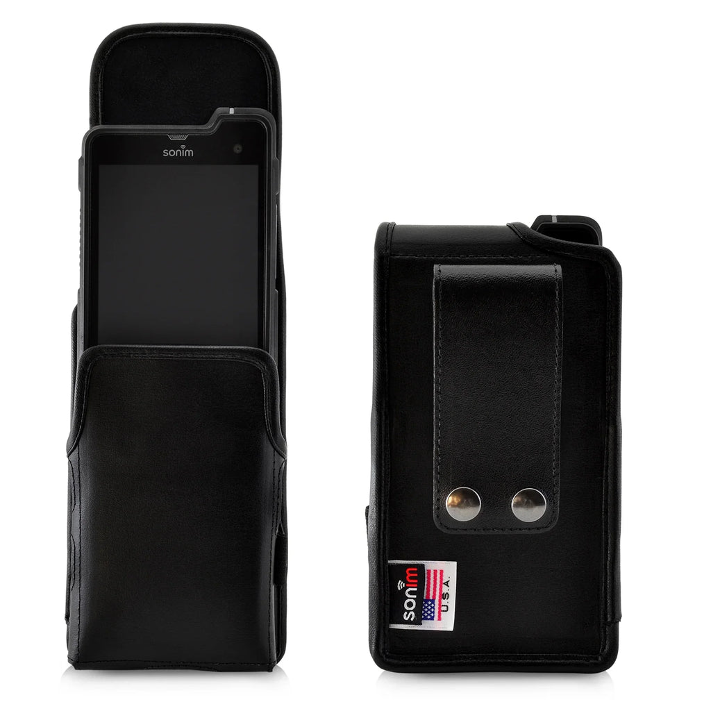 Sizeonim XP8 CERTIFIED C1D2 ISize Radio Phone Holster Vertical Black Belt Clip Case