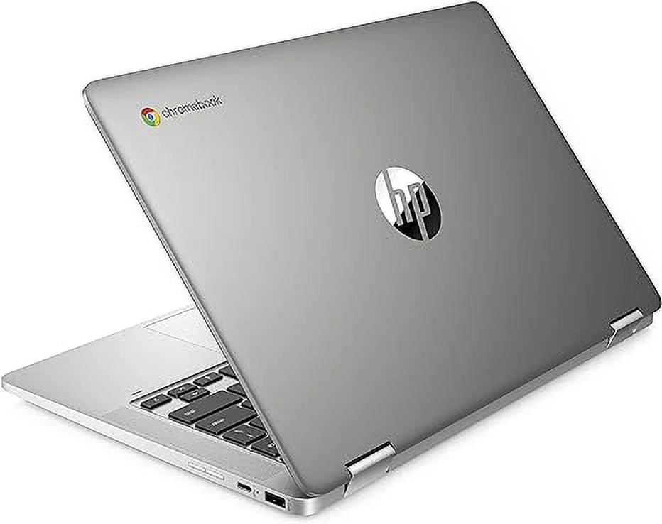 Open Box HP Chromebook x360 14a 2-in-1 14" HD N5000 4 64GB 14a-ca0022nr - Mineral Sizeilver