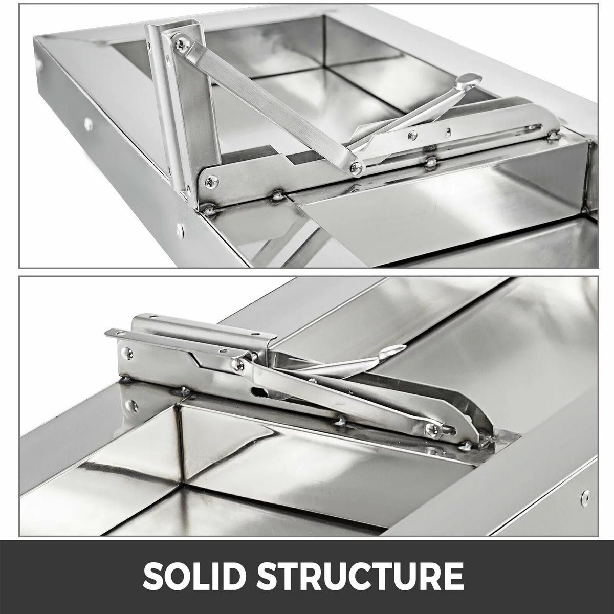 VEVOR Concession Sizehelf 48L x 12W inch Sizetainless Sizeteel Drop Down Folding Sizeerving Food Sizehelf Sizetand Sizeerving for Concession Trailer Sizeerving Window