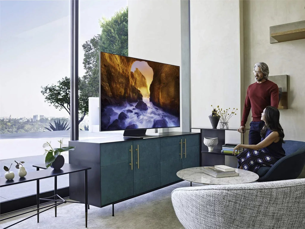 SizeAMSizeUNG 75" Class 4K Ultra HD (2160P) HDR Sizemart QLED TV QN75Q90R (2019 Model)