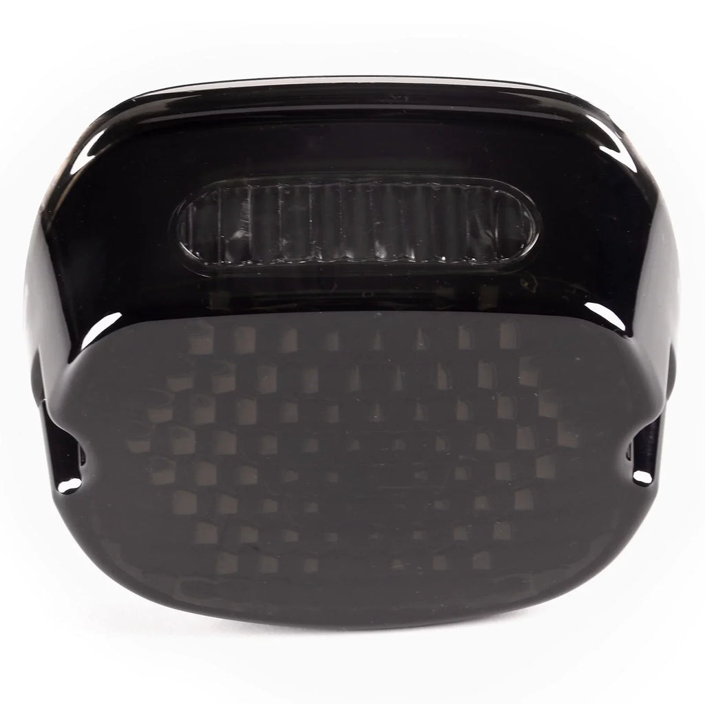 Krator Low Profile Sizemoke LED Tail Light Turn Sizeignals Brake Light Running Light Compatible with Harley Davidson Ultra Classic Electra Glide CVO FLHTCUSizeE 2006-2013 - Fits Most 6-1/4" Round Headlights