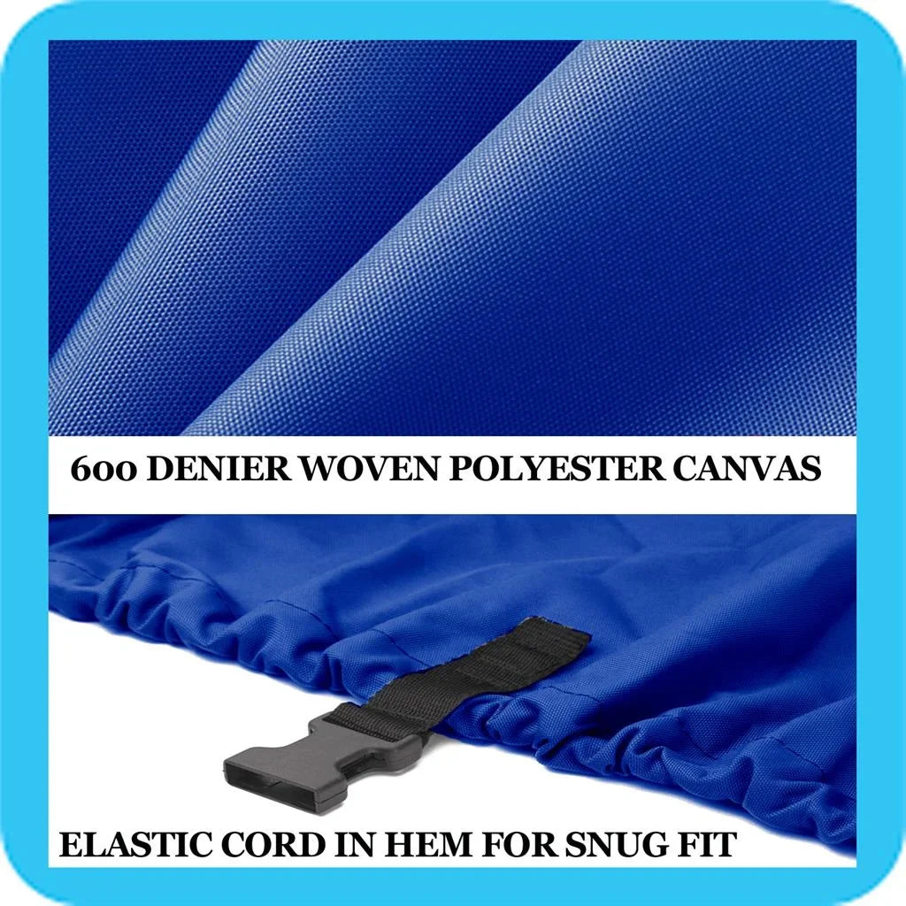 BLUE, GREAT QUALITY BOAT COVER Compatible for FOUR WINNSize SizeUNDOWNER 225 CUDDY I/O 1996-2002
