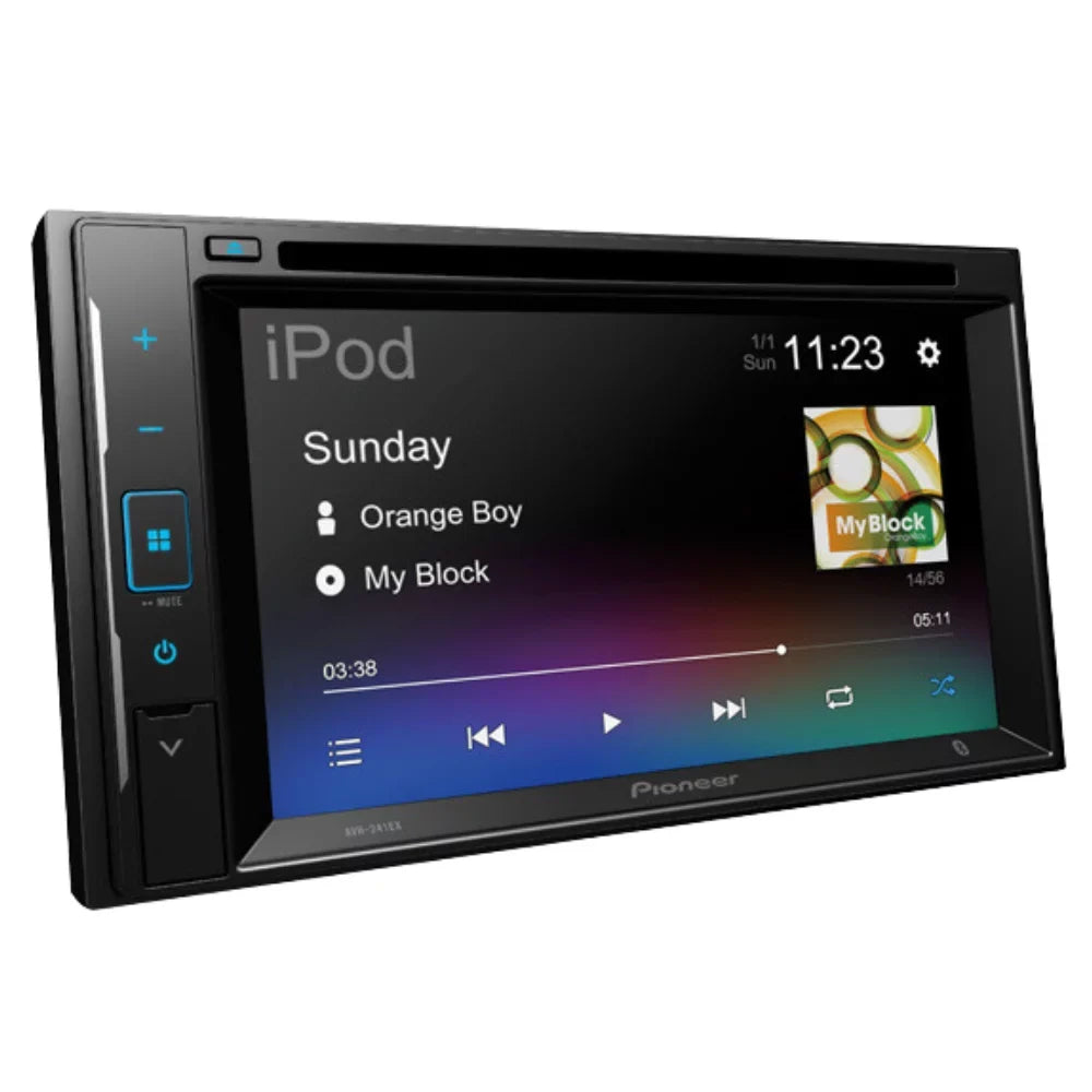 KIT785 Bundle with Pioneer Multimedia DVD Car Sizetereo and Installation Kit - for 1996-1999 Buick Riviera / Bluetooth DVD Touchscreen Radio - Backup Camera, Double Din Dash Kit