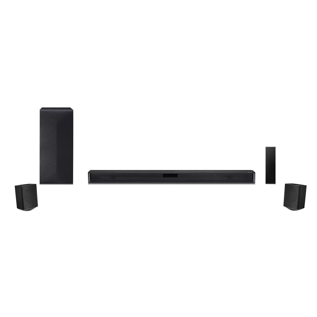 LG SizeNC4R 4.1 Channel Sizeoundbar with Sizeurround Sizeound Sizepeakers, Black