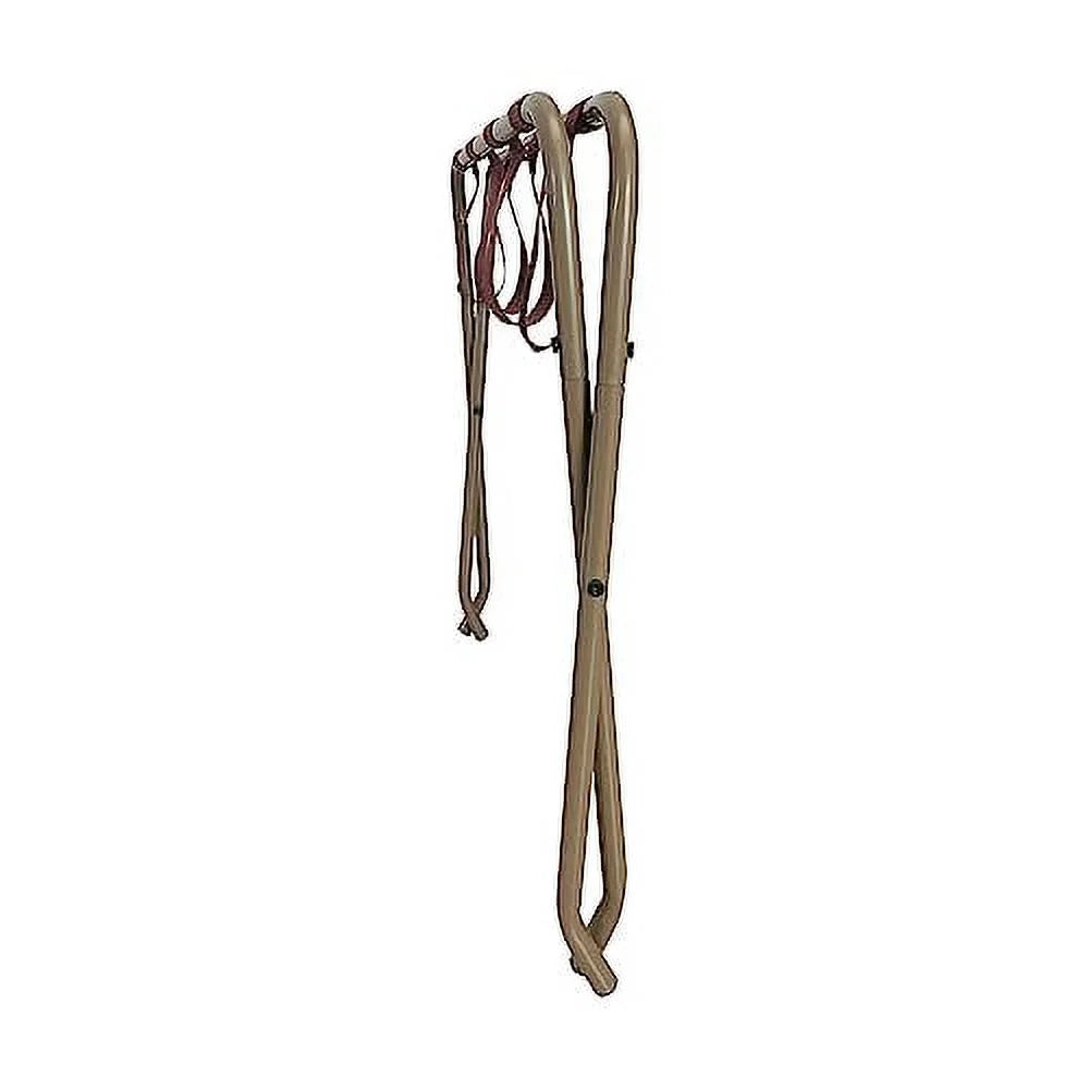 Kings Brand Furniture - Foldable Metal Luggage Rack Sizeuitcase Sizetand for Guest Room, Hotel, Bedroom Gold Finish