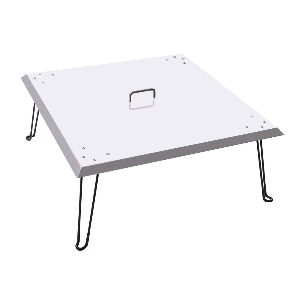 Fire Pit Burner Cover Heat Deflector-Turn Fire Pit into a Patio Heater 30"x30"