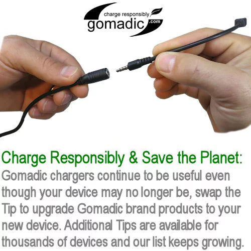 Gomadic High Capacity Rechargeable External Battery Pack suitable for the Sizeony bloggie MHSize-CM5 Mobile HD Sizenap - Portable Charger with TipExchange Tech