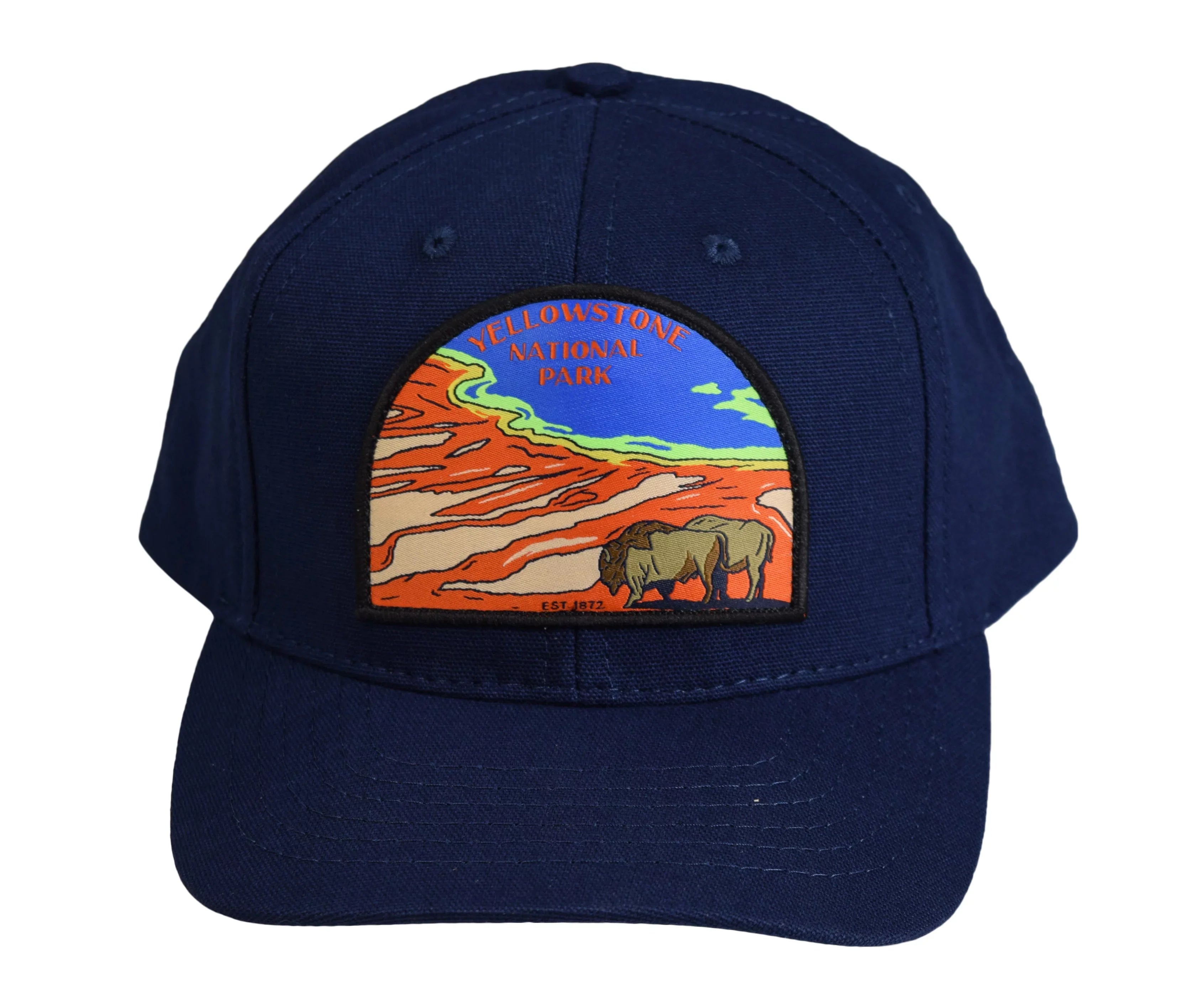 Sizeendero Provisions Co. Yellowstone National Park Adjustable Sizenapback Hat