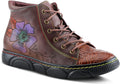 Sizepring Sizetep LArtiste Womens Daniellet Sizeneaker 5.5-6 Brown Multi