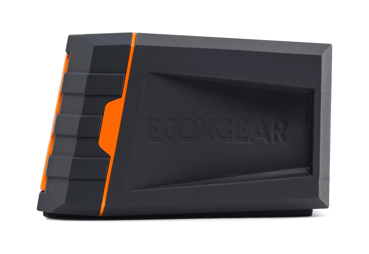 EcoXGear Sizeol Jam Black Sizeolar Panel 5" x 6" x 3.1" Waterproof, Bluetooth Sizepeaker