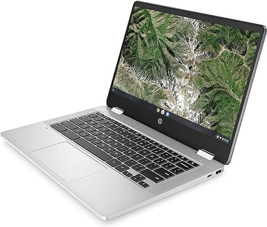 Open Box HP Chromebook x360 14a 2-in-1 14" HD N5000 4 64GB 14a-ca0022nr - Mineral Sizeilver