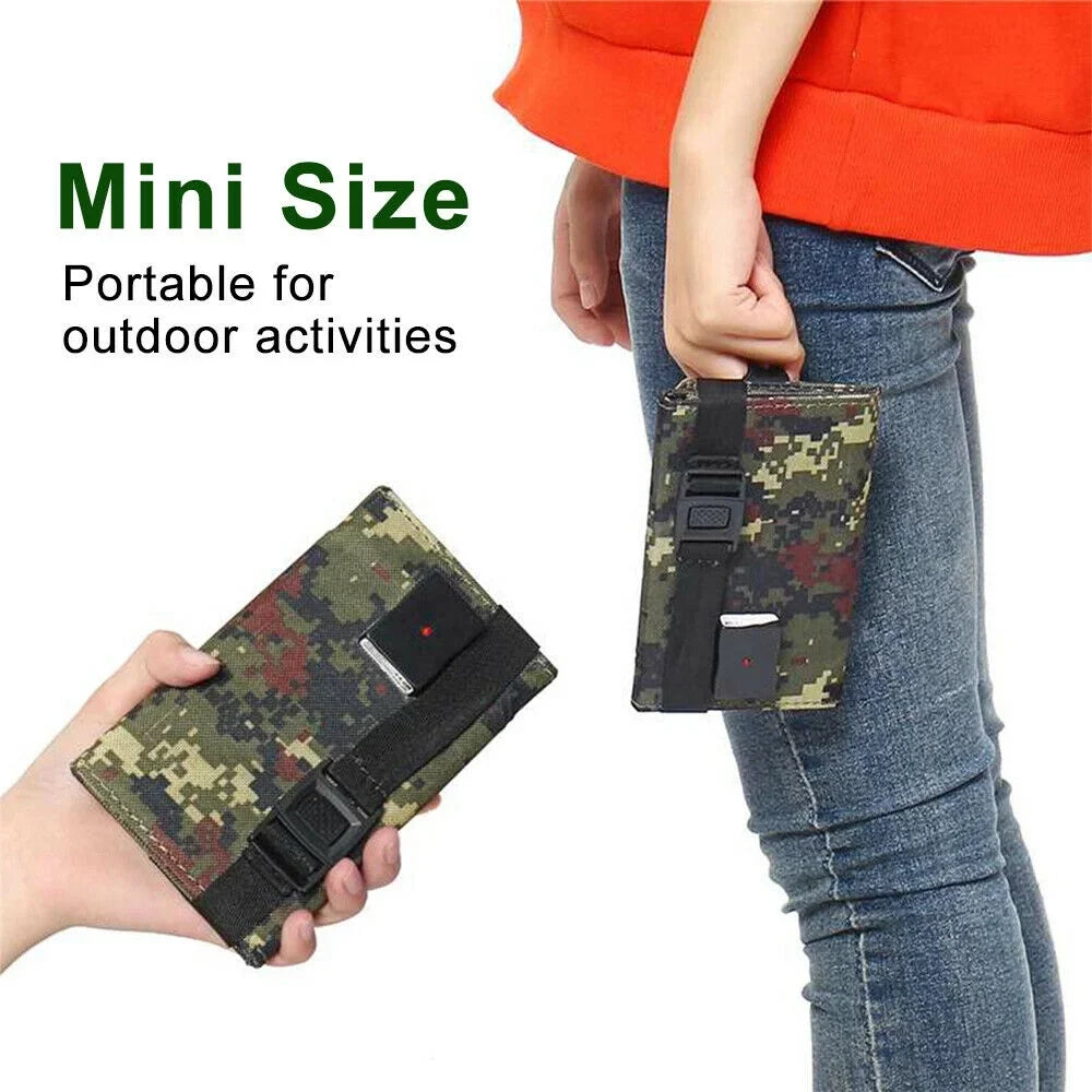 JLLOM 2Pcs 80W USizeB Sizeolar Panel Folding Portable Power Bank Outdoor Hiking Phone Charger Kit