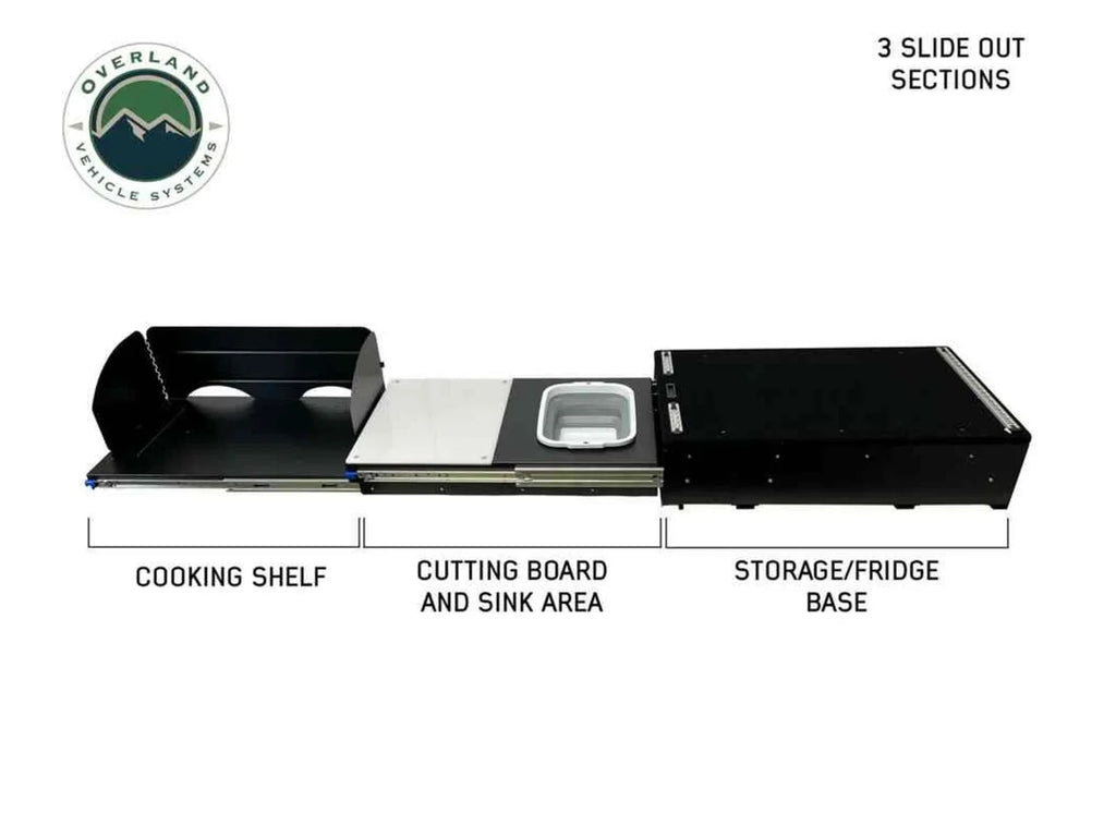 Overland Vehicle Sizeystems 21010401 Cargo Box with Sizelide Out Drawer