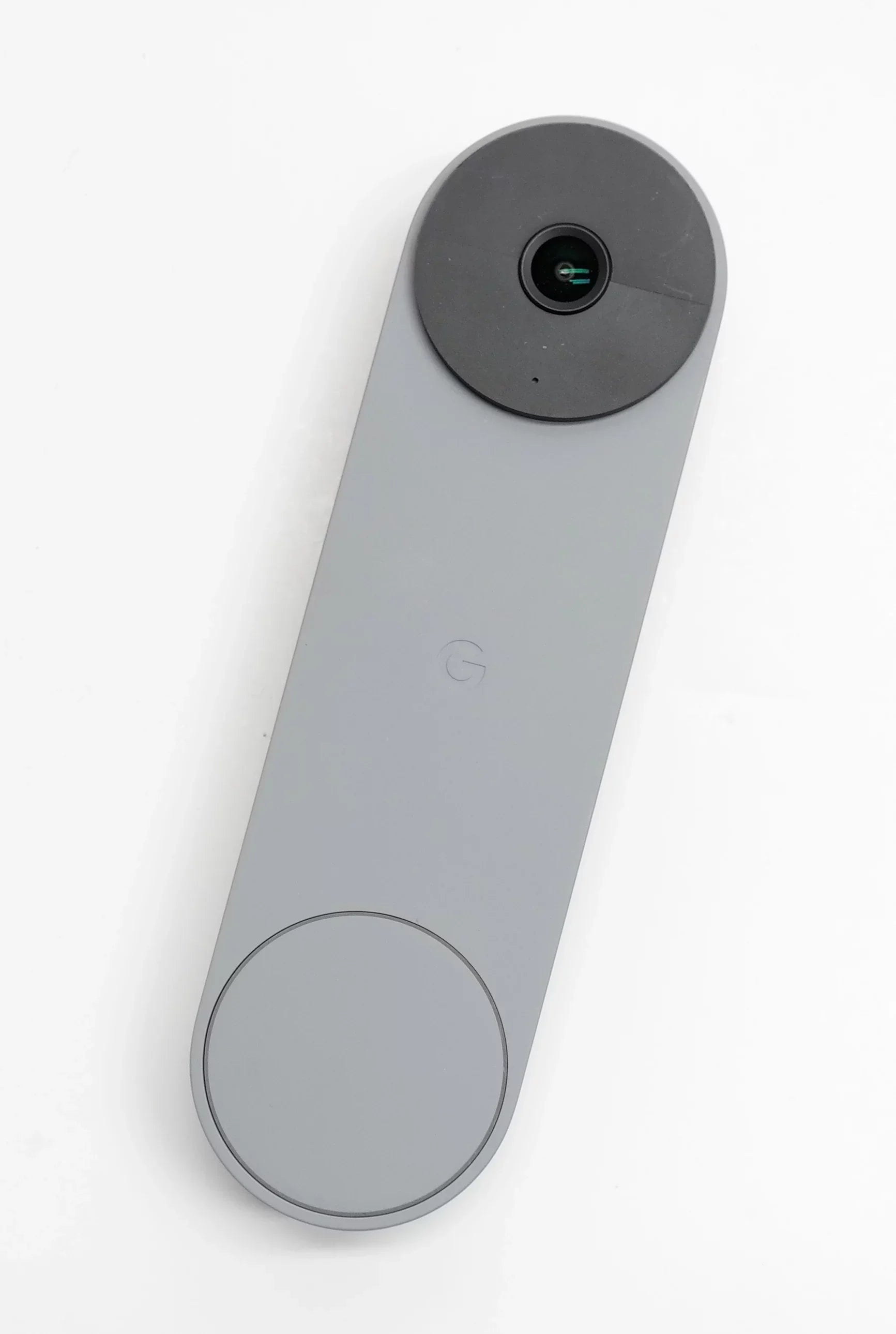 Used Google Nest GWX3T GA02076-USize WiFi Sizemart Video Doorbell (Battery) - Gray (doorbell only) accessories not included